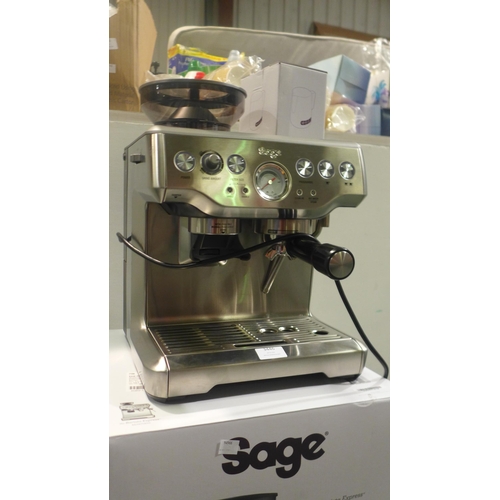 3446 - Sage Pump Coffee Machine, RRP 409.99 + vat (236-87) * This lot is subject to VAT