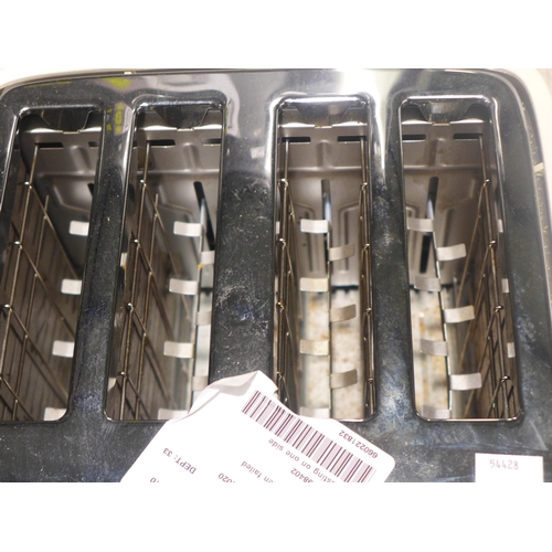 3453 - Delonghi White Kettle and Toaster Set     (236-53,54) * This lot is subject to VAT