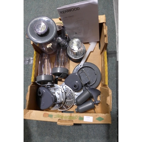 3208 - Kenwood Food Processor multipro    (238-217 )* this lot is subject to vat