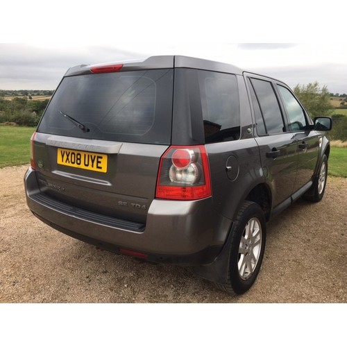 2409 - Land Rover Freelander metallic silver-grey 2 SE TD4. 157,000 miles. Service history, satnav, twin su... 