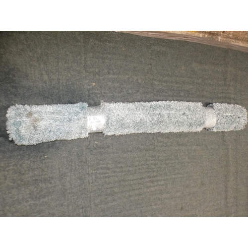 3153 - A duck egg blue, fluffy Aspen rug - 160 x 230cm * this lot is subject to VAT