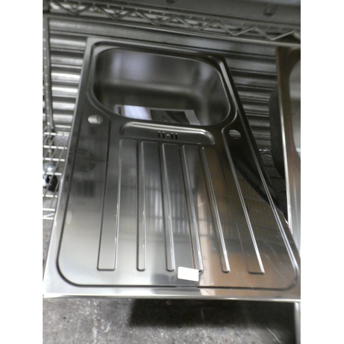 3163 - Stainless Steel sink* This lot is subject to vat