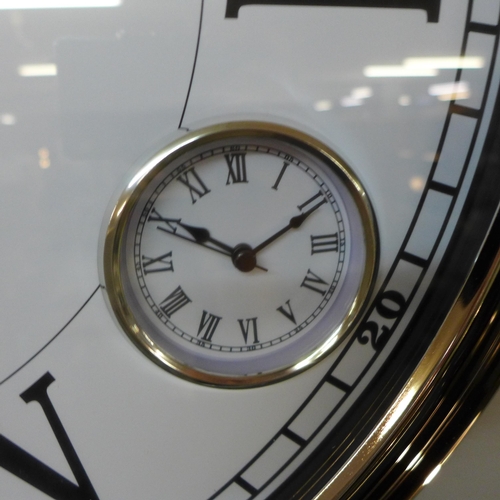 1370 - A large multi-dial clock, 66cm (CL204970)   #