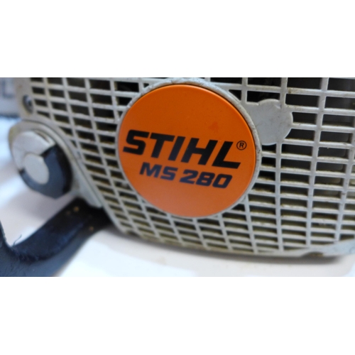 2031 - Stihl M5280 Rollomatic petrol chainsaw - running but sold a/f