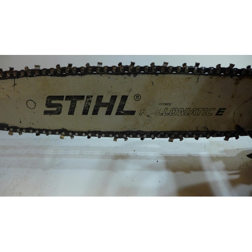 2031 - Stihl M5280 Rollomatic petrol chainsaw - running but sold a/f