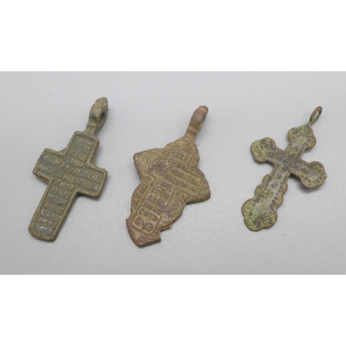 1075 - Three Viking crosses