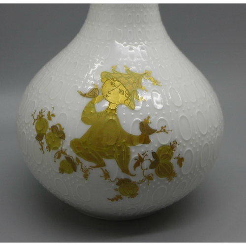 606 - A Rosenthal vase, 20.5cm