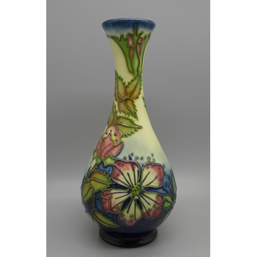 617 - A small Moorcroft vase, 16.5cm
