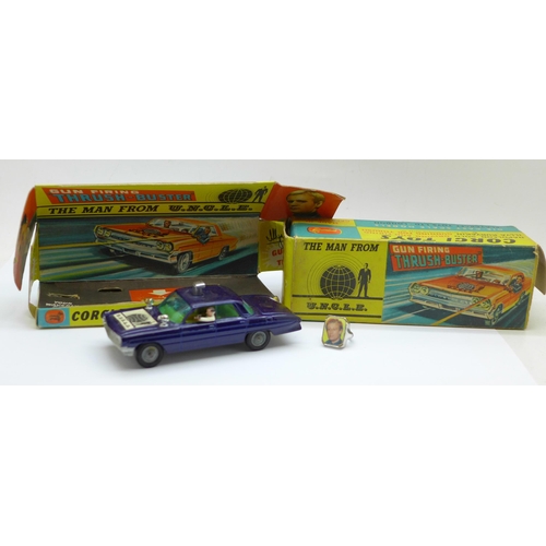 621 - Corgi Toys, 497, The Man From U.N.C.L.E., Gun Firing 'Thrush-Buster', box a/f