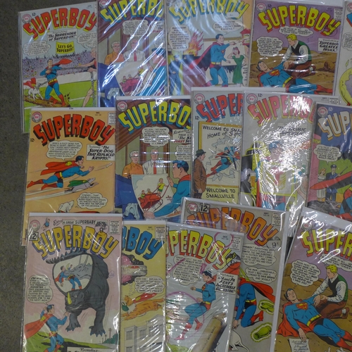 736 - Twenty-five 1960's DC Superboy comics