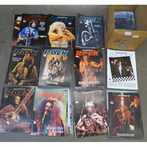 765 - A collection of History of Rock magazines, complete