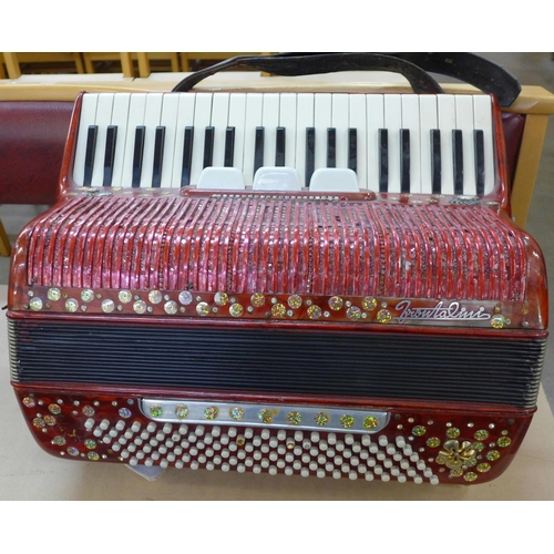 798 - A piano accordion, Prontalini