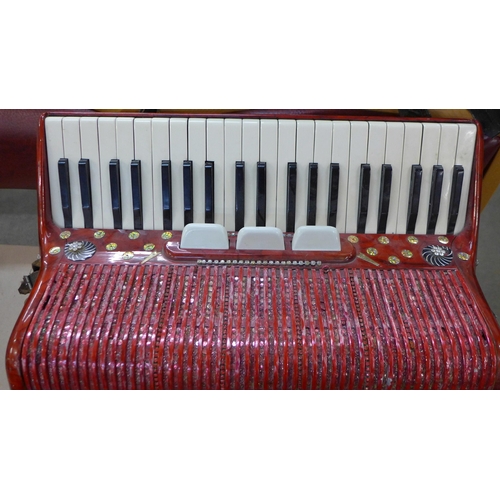 798 - A piano accordion, Prontalini