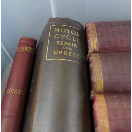 802 - Books including Observer's, Motor Cycle Repair and Upkeep, etc.