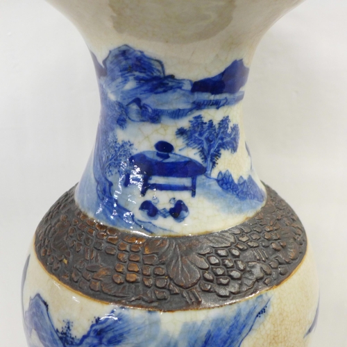 841 - A 19th Century Chinese vase, 40cm