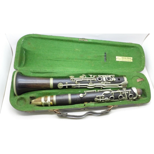 844 - A Gebruder Monnig clarinet