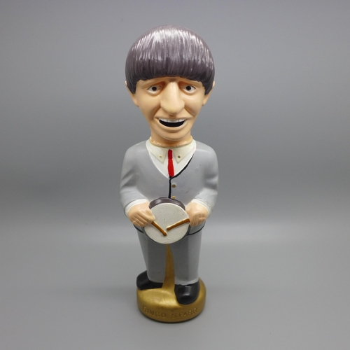 853 - A vintage Beatles Ringo Starr figure, 23.5cm