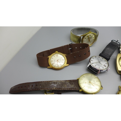 916 - A collection of wristwatches including Avia and Sekonda