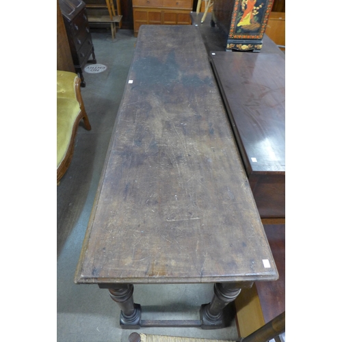 229 - A early Victorian mahogany serving table