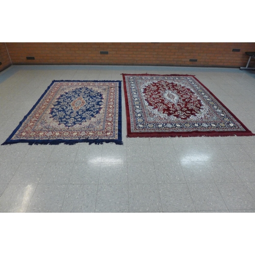 283 - Four assorted rugs, a/f