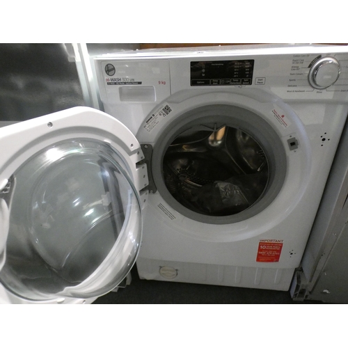 3033 - Hoover Integrated Washing Machine (9kg) (H820xW600xD525) (model:- HBWS 49D1E), RRP £365.83 inc. VAT ... 