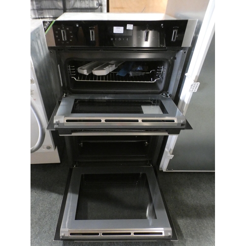 3042 - Neff N50 Built In Double Pyrolytic Oven (H888xW594xD550) (model:- U2ACM7HN0B), RRP £1457.50 inc. VAT... 