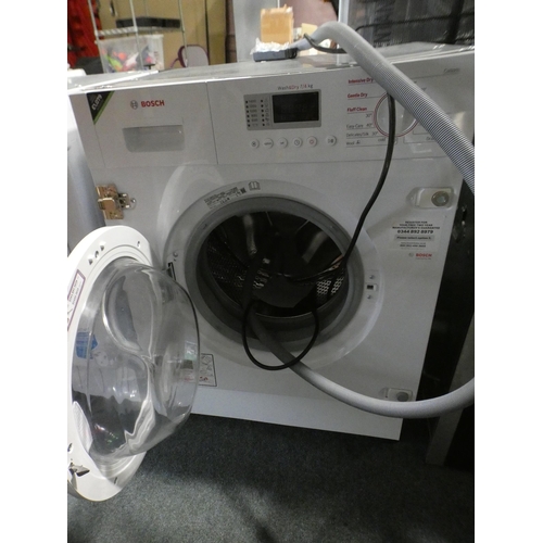 3043 - Bosch Integrated Washer Dryer (7kg) (H820xW595xD550) (model:- WKD28351GB), RRP £899.17 inc. VAT  *Th... 