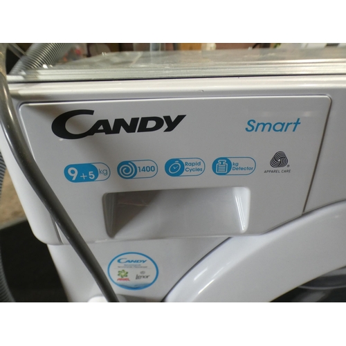 3044 - Candy Integrated Washer Dryer (8kg) (H820xW600xD525) (model:- CBD 485D1E), RRP £382.50 inc. VAT  *Th... 