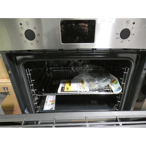 3052 - Zanussi Single Multifunction Oven (H589xW594xD568) (model:- ZOHNX3X1), RRP £265.83 inc. VAT *This lo... 