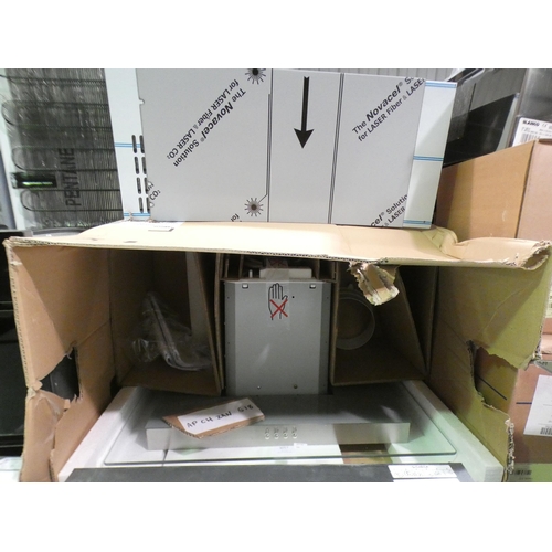 3057 - Zanussi cooker hood in stainless steel   *This lot is subject to vat