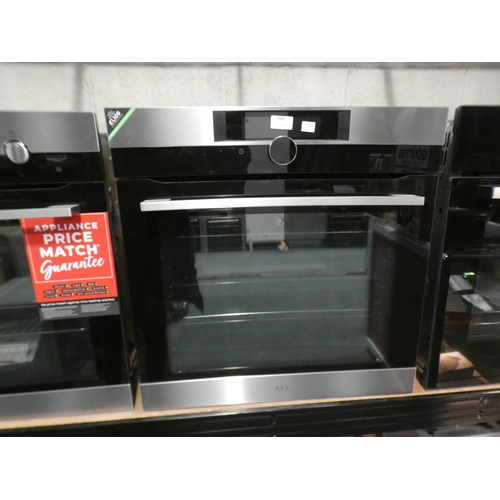 3082 - AEG Pyrolytic Single Oven (H594xW594xD567) (model:- BPK842720M), RRP £832.50 inc. VAT  *This lot is ... 