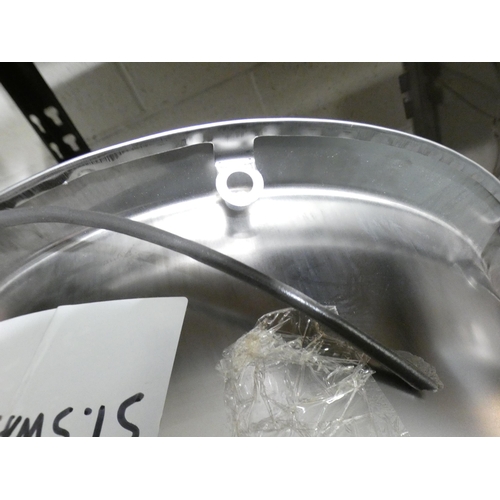 3093 - 450mm Installation Round Stainless Steel Sink (model:- 1008987), RRP £25 inc. VAT  *This lot is subj... 