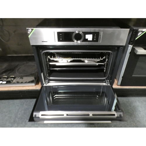 3100 - Bosch Compact Steam Oven (H455xW595xD548) (model:- CSG656BS6B), RRP £1204.17 inc. VAT *This lot is s... 