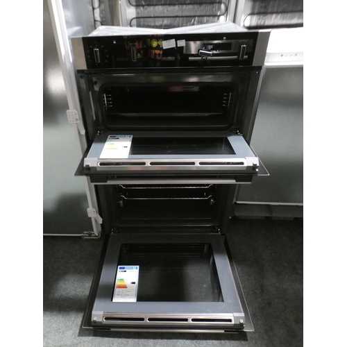 3123 - Neff N50 Built In Double Pyrolytic Oven (H888xW594xD550) (model:- U2ACM7HN0B), RRP £1457.50 inc. VAT... 