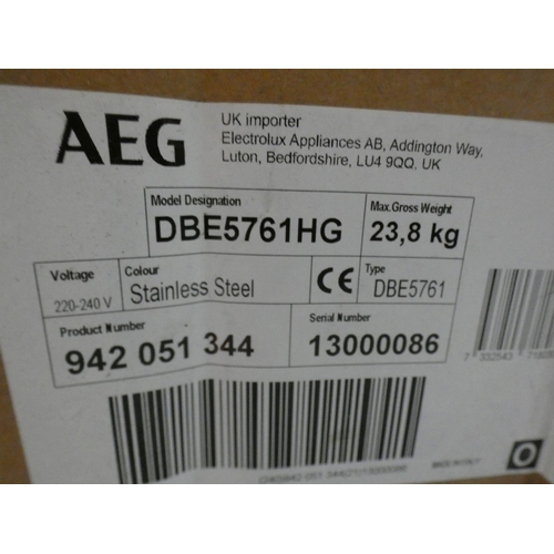 3126 - AEG Chimney Cooker Hood (H759xW700xD454) (model:- DBE5761HG), RRP £499.17 inc. VAT  *This lot is sub... 