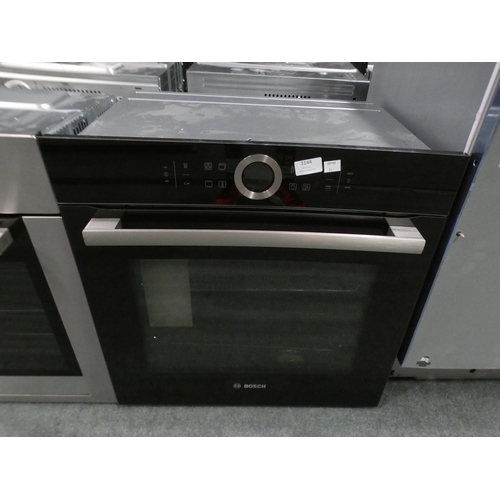 3144 - Bosch Multifunction Black Oven (H595xW595xD548) (model:- HBG674BB1B), RRP £732.50 inc. VAT  *This lo... 