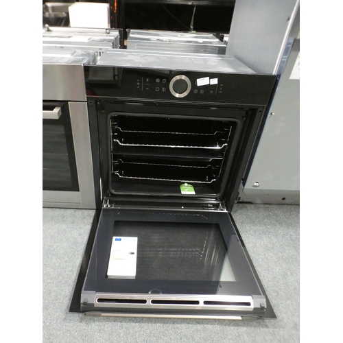 3144 - Bosch Multifunction Black Oven (H595xW595xD548) (model:- HBG674BB1B), RRP £732.50 inc. VAT  *This lo... 