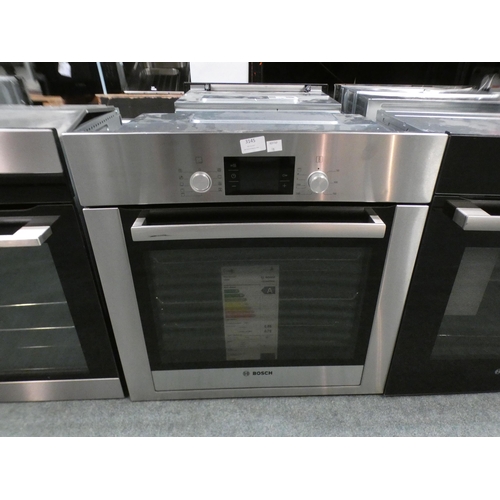 3145 - Bosch Built-In Electric Single Multi-Function Stainless Steel Oven (model:- HBG53R550B), RRP £524.16... 