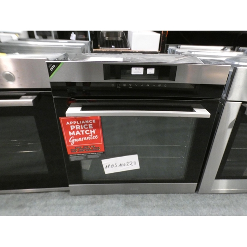 3146 - AEG Single Pyrolytic Oven (H594xW594xD567) (model:- BPK742320M), RRP £740.83 inc. VAT *This lot is s... 