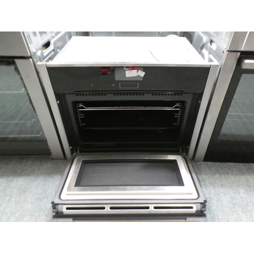 3150 - Neff Compact 45 Stainless Steel Fullsteam Oven (H455xW595xD548) (model:- C17FS32N0B), RRP £1132.50 i... 