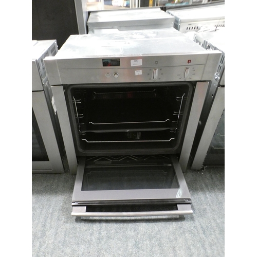 3152 - Neff Single CircoTherm Stainless Steel Oven (model:- H595xW595xD550) (model:- B44S42N3GB), RRP £490 ... 