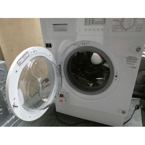 3157 - Bosch Integrated Washer Dryer (7kg) (H820xW595xD550) (model:- WKD28351GB), RRP £899.17 inc. VAT  *Th... 