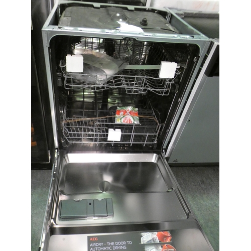 3208 - AEG Fully Integrated Dishwasher (H818xW596xD550) (model:- FSB42607Z), RRP £382.50 inc. VAT  *This lo... 