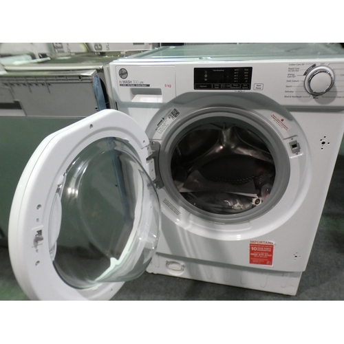 3211 - Hoover Integrated Washer  (8kg) (H820xW600xD525) (model:- HBD 485D1E), RRP £404.17 inc. VAT  *This l... 