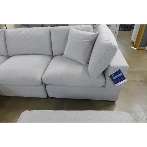 1358 - A Lowell Eight Piece Modular Sectional Sofa, RRP £2416.66 + VAT (4070-17) * This lot is subject to V... 