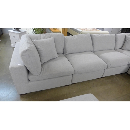 1358 - A Lowell Eight Piece Modular Sectional Sofa, RRP £2416.66 + VAT (4070-17) * This lot is subject to V... 