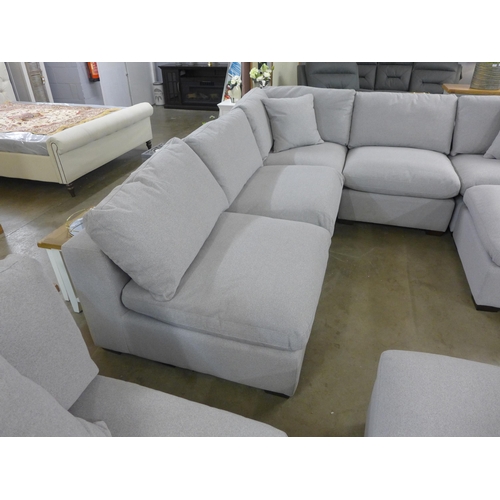 1358 - A Lowell Eight Piece Modular Sectional Sofa, RRP £2416.66 + VAT (4070-17) * This lot is subject to V... 