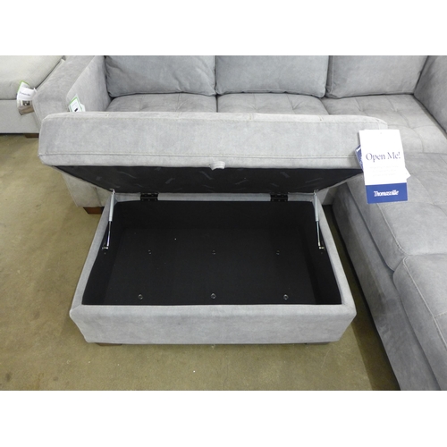 1450 - A Thomasville Corner Sofa With Storage Ottoman, RRP £1249.91 + VAT (4070-14) * This lot is subject t... 