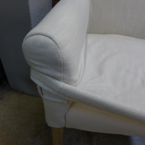 1506 - A Cotswold bedroom chair with loose cover