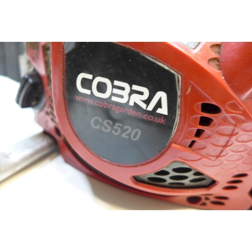 2032 - Cobra S520 chainsaw in bag - W